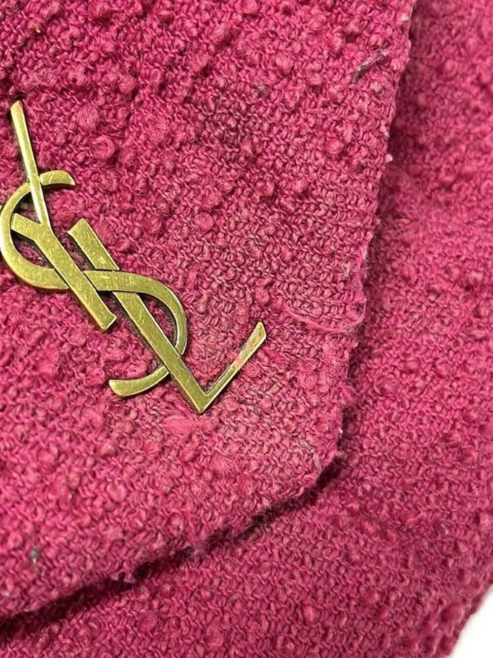 Saint Laurent Paris Shoulder Bag Pink Chain - Picture 15 of 15